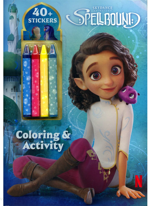 Spellbound Coloring and Activity Book