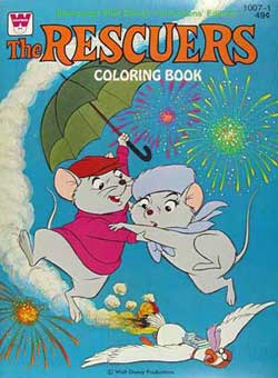 Rescuers, The Coloring Book