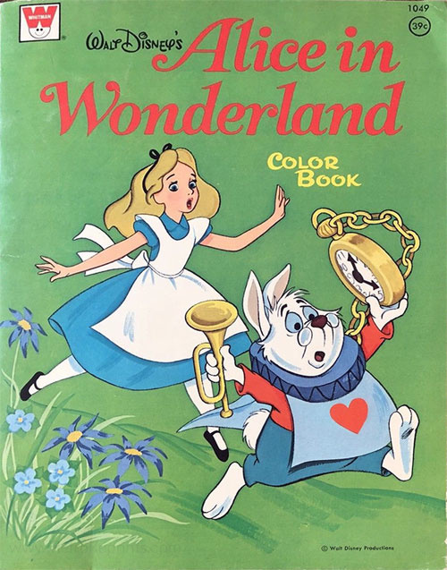 Alice in Wonderland, Disney's Coloring Book