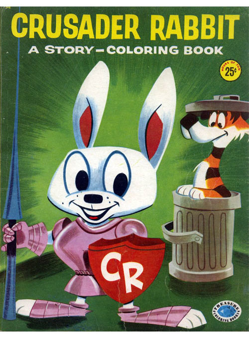 Crusader Rabbit Coloring Book