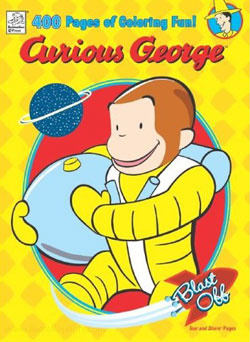 Curious George Coloring Book