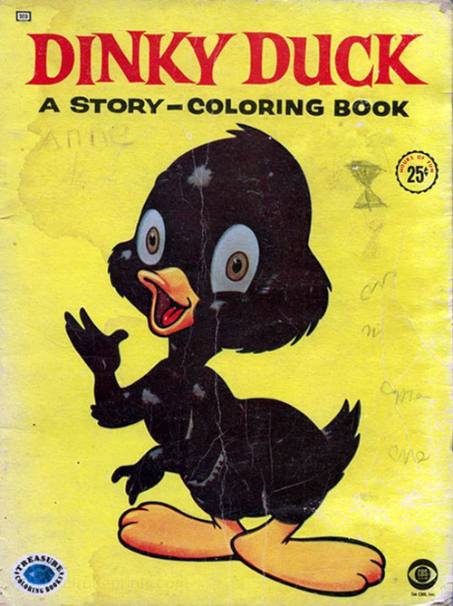 Dinky Duck Coloring Book