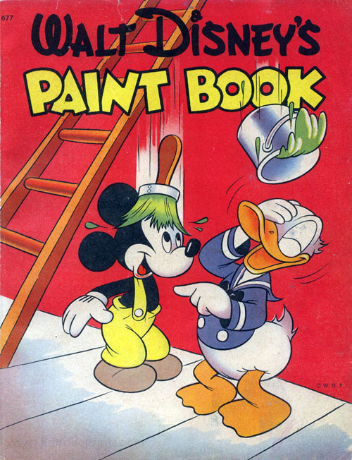 Disney Paint Book