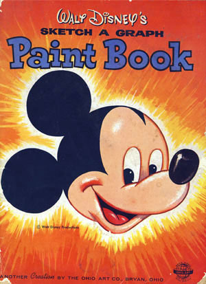 Disney Paint Book