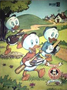 Huey, Dewey & Louie Coloring Book