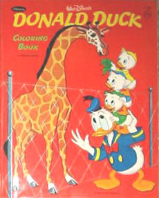 Donald Duck Coloring Book