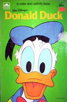 Donald Duck Coloring and Activity Book