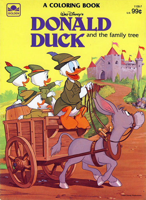 Donald Duck Coloring Book