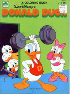 Donald Duck Coloring Book