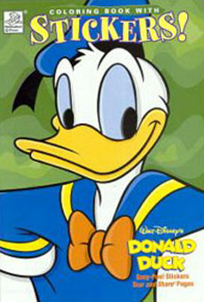 Donald Duck Coloring Book