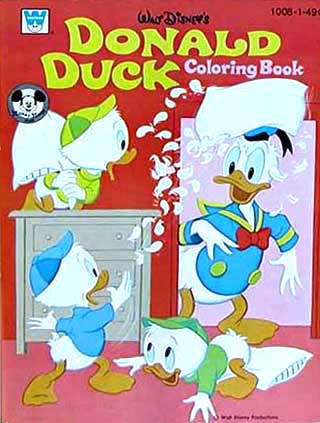 Donald Duck Coloring Book