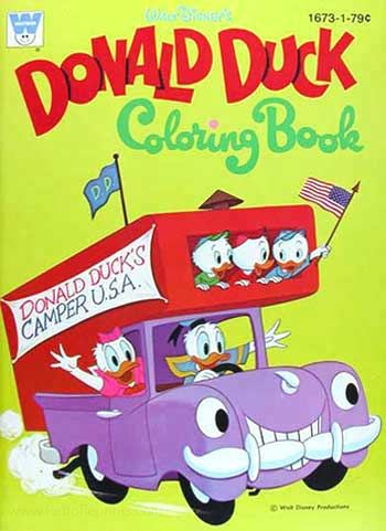 Donald Duck Coloring Book