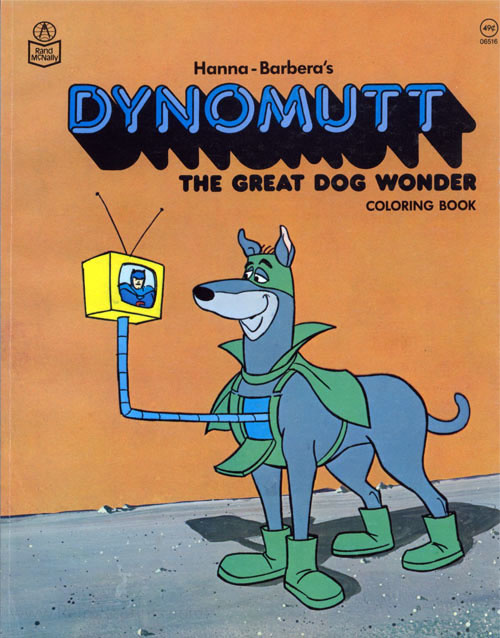 Dynomutt Coloring Book