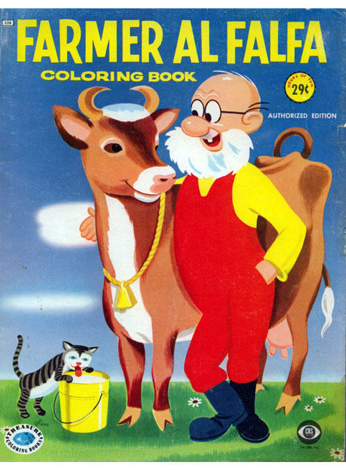 Farmer Al Falfa Coloring Book