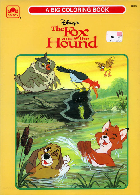 Fox and the Hound, The Coloring Book