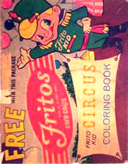 Commercial Characters Frito Kid: Circus
