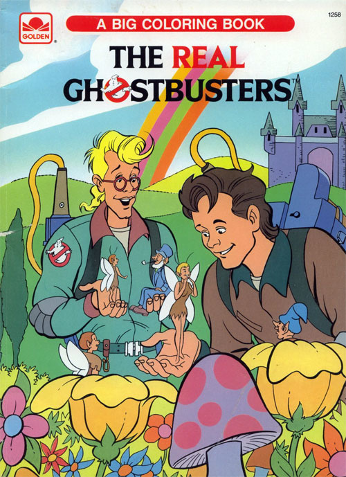 Real Ghostbusters, The Coloring Book