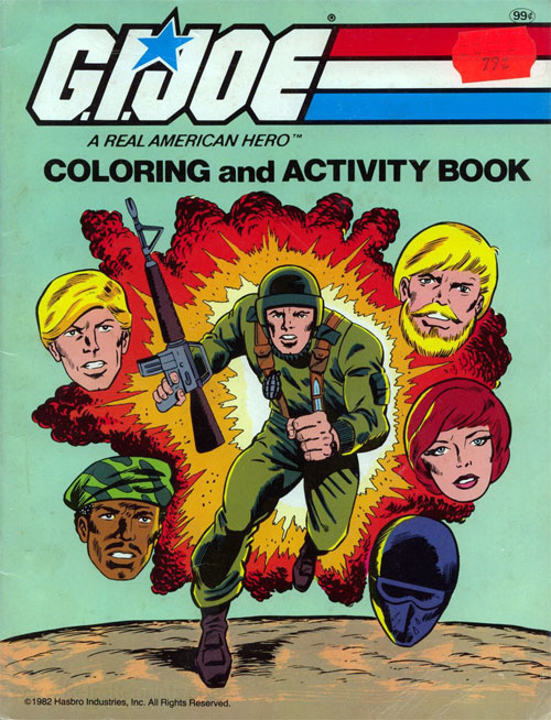 GI Joe Coloring and Activity Book