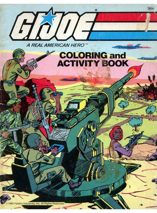 GI Joe Coloring and Activity Book