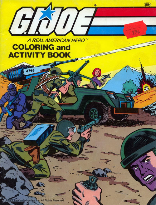 GI Joe Coloring and Activity Book