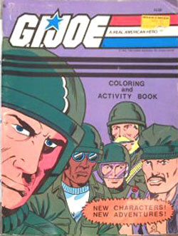 GI Joe Coloring and Activity Book