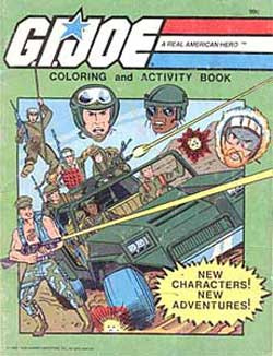 GI Joe Coloring and Activity Book