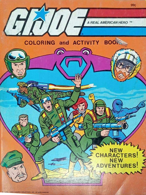 GI Joe Coloring and Activity Book