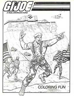 GI Joe Coloring Book