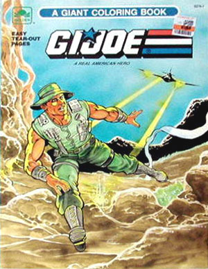 GI Joe Coloring Book