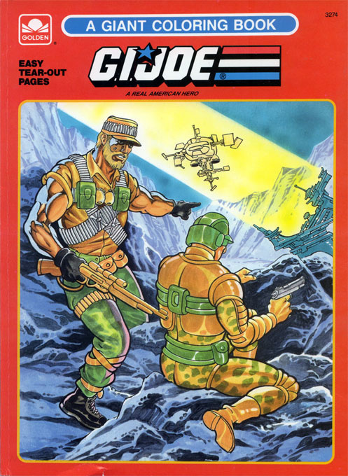 GI Joe Coloring Book