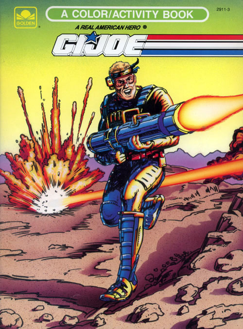 GI Joe Coloring and Activity Book