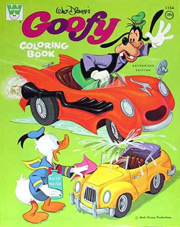 Goofy Coloring Book