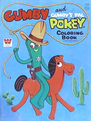 Gumby and Pokey Coloring Book