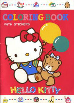 Hello Kitty Coloring Book