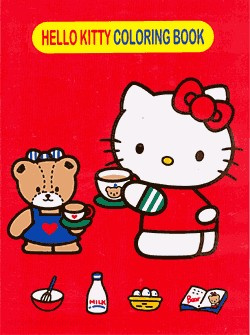 Hello Kitty Coloring Book