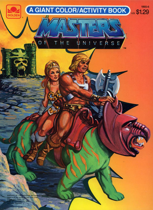 He-Man and the Masters of the Universe Activity Book