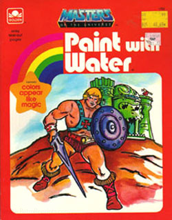 He-Man and the Masters of the Universe Paint with Water