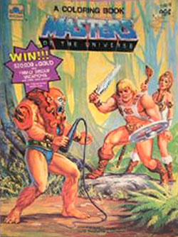 He-Man and the Masters of the Universe Coloring Book