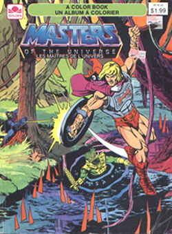 He-Man and the Masters of the Universe Coloring Book