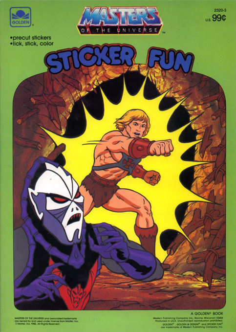 He-Man and the Masters of the Universe Sticker Fun