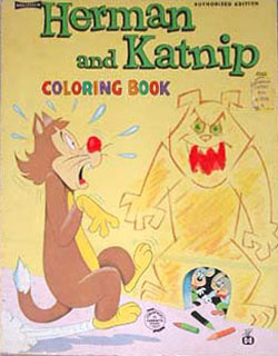 Herman and Katnip Coloring Book