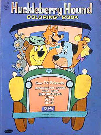 Huckleberry Hound Coloring Book