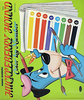 Huckleberry Hound Color By Number