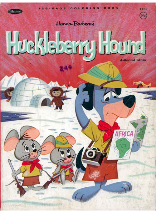 Huckleberry Hound Coloring Book