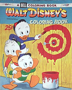 Huey, Dewey & Louie Coloring Book