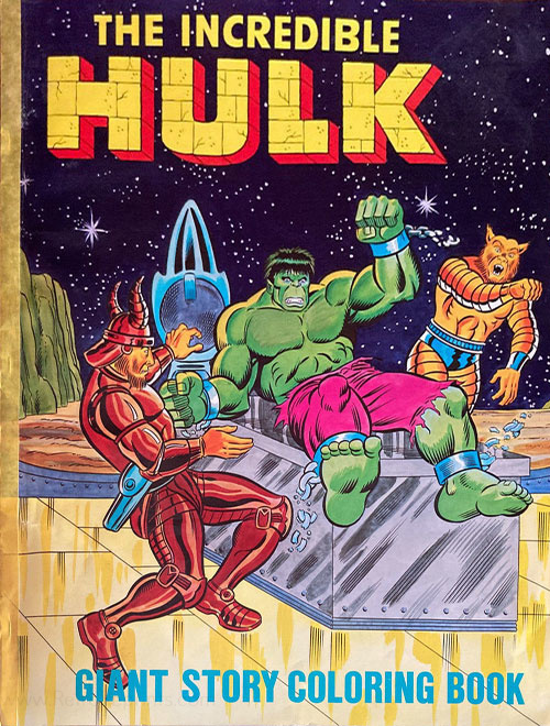 Incredible Hulk, The Coloring Book