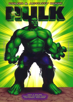 Incredible Hulk, The Coloring and Activity Book