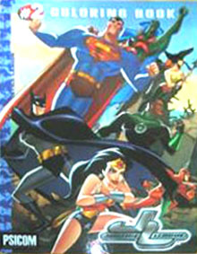 Justice League Coloring Book