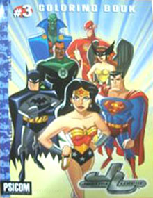 Justice League Coloring Book