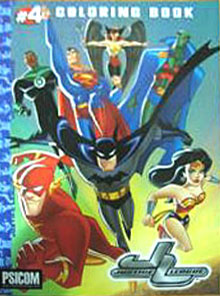 Justice League Coloring Book